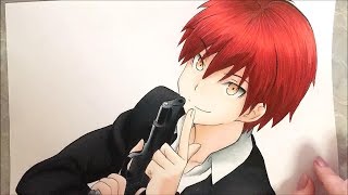 Karma Akabane Speed Drawing (Assassination Classroom)