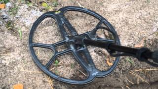 Minelab X-Terra 705 c Nel Tornado 7,5 Кгц * Тест на выделение целей * Поиск с металлоискателем видео