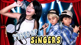 Types of Singers - Lip Sync Battle Shorties on Nickelodeon // GEM Sisters