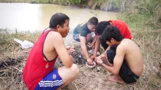 เซฟกะทะซอด ตอน อาหารพื้นบ้าน ตึกแห หาปลา ต.หนองบัวฮี อ.พิบูลมังสาหาร