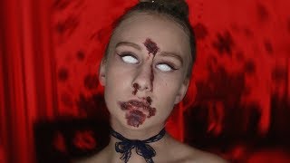 ГРИМ НА ХЭЛЛОУИН БЕЗ ЛАТЕКСА | HALLOWEEN MAKE-UP 2018