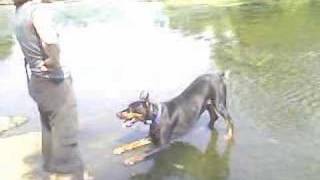 Лежать в воде