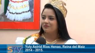 Yuly Astrid Ríos Henao, Reina del Maíz 2014   2015