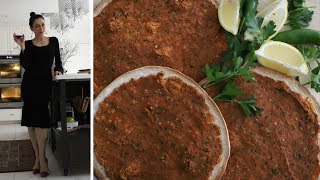 Բուսակերի Լահմաջո - Լոբով Սմբուկով Լոշիկ - Vegetarian Lahmajun - Heghineh Cooking Show in #Armenian
