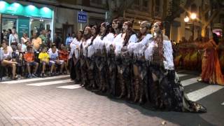 Desfile de Gala Moros y Cristianos Dénia'14: Bando moro