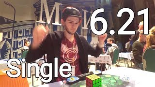Артем Ганжа 3x3x3 - 6.21 Single