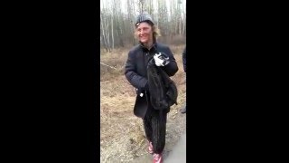 Часть №21 Серега Питерский подарили рюкзак по трассе