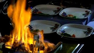 Гриль шоу на лыжном курорте Божий дар, Чехия