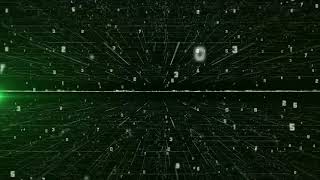 Binary Code 4K Endless  Green Loop Screensaver Live Wallpaper