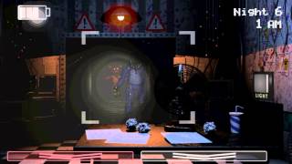 FNAF 2 IOS/ANDROID! NIGHT 6 complete or nah?Playing on iOS device!!! HD