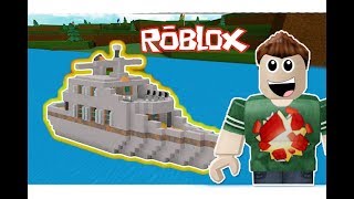 تحدى البناء : بناء اقوى سفينة حربية في العالم !! لعبة roblox