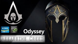 Assassin's Creed  Odyssey Benchmark 1070 and i7 8700K 4.3ghz Ultra High