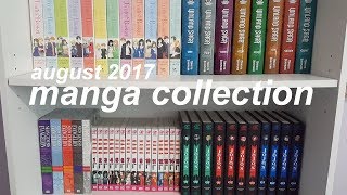 Manga collection as of august 2017