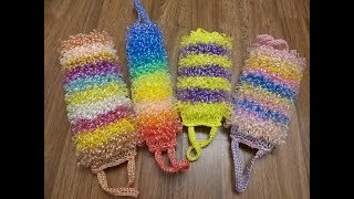 Пышная и плотная мочалка крючком. Крючок для начинающих 2019.