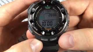 Часы Casio Pro Trek PRW-2500-1E - Обзор часов от PresidentWatches.Ru
