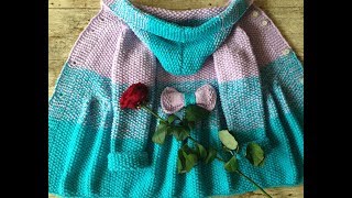Вяжем спицами красивый кардиган