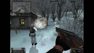 S T A L K E R  Тень Чернобыля Холодная Смерть Nature Winter v2 3 Black Edition Прохождение #1