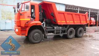 Самосвал Камаз 65111 (интерьер)