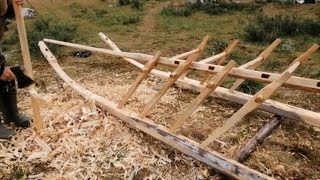 Сборка нарты, изготовление нарты.