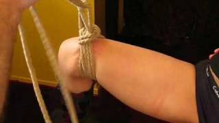 How to Tie a Shibari-Style Rope Shackle