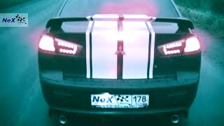 NeX® Mitsubishi Lancer X Restyle. ЭКСКЛЮЗИВ! Глушитель раздвоенный. Главный элемент тюнинга!
