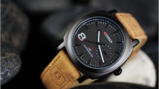Популярные часы наручные.Curren Bussines Sport Style.