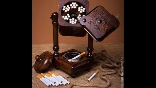 Шедевр  Портсигары из дерева и шкатулки для сигар и сигарет