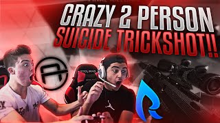 CRAZY 2 PERSON SUICIDE TRICKSHOT!!
