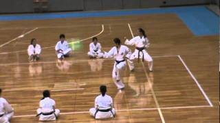 Shorinji-ryu Renshinkan Kanto Taikai 2011 Womens Seisan Kata Semi Final
