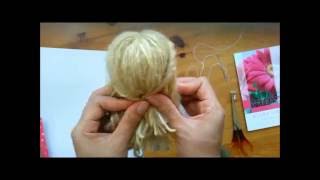 How to make easy your Doll's hair