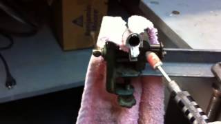How to polish a feed ramp