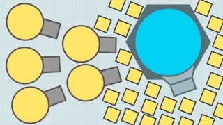 Diep.io New Update No Hack/Mod Allow In Diepio Live Stream!