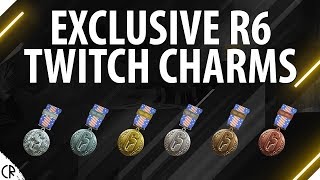 Get Free Exclusive Twitch Charms - 6News - Tom Clancy's Rainbow Six Siege - R6