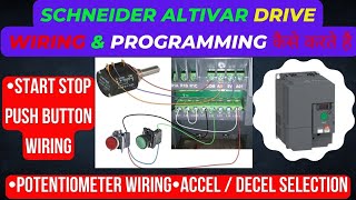 ? schneider altivar  vfd programming in hindi
