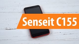 Распаковка смартфона Senseit C155 / Unboxing Senseit C155