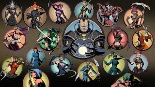 Shadow Fight 2 TITAN vs All Female Character's On Gate of Shadow - Part 1