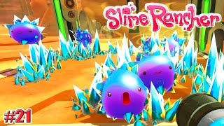 Slime Rancher: КРИСТАЛЬНЫЙ СЛАЙМ (Crystal Slime) (СЧАСТЛИВАЯ ФЕРМА) 21 серия