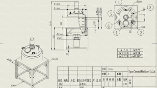 1000L group electric heating system mixing tank mischbehälter mesin mixer mikser makinesi