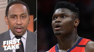 Stephen A.: Zion will fall short of expectations because the Pelicans are inexperienced | First Take