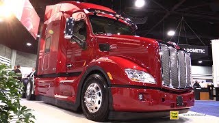 2018 Peterbilt 579 Epiq Sleeper Truck - Walkaround - 2017 NACV Show Atlanta