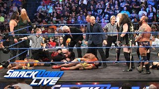 Team Hell No ambushed on "Miz TV": SmackDown LIVE, July 10, 2018