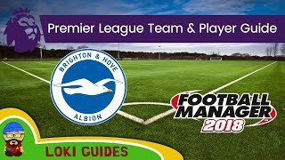 FM18 - Brighton & Hove Albion Team & Player Guide - Football Manager 2018