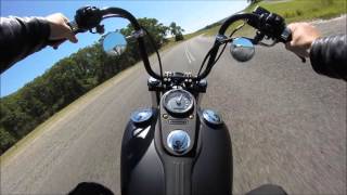 Harley Street Bob SPEED RUN
