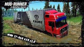 SpinTires: MudRunner MAN 27-464 6Х4 v 2.0