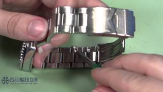 How to Remove T-Bar Watch Band Links