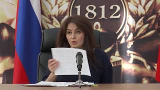 Выездной брифинг в Казанском высшем танковом командном Краснознаменном училище