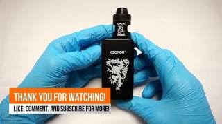 SMOK Knight Kit 80w temp control Un-Boxing!