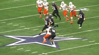 2017 5A D2 State Championship: College Station vs Aledo in 1 minute