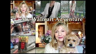 My First Time Shopping at Walmart -Skincare, Makeup and Clothes - Mature Women
