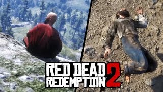 ЕЩЕ 9 ПАСХАЛОК В RDR2 - Форест Гамп, Метеорит, Монах, Тайник [Easter Eggs]